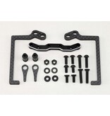 Yokomo RD-118CG - Mat Carbon Battery Holder set