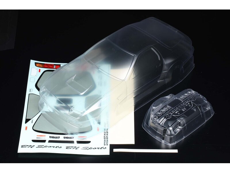 Yokomo SD-FCBNB - Mazda RX-7 FC - BN Sports Clear Drift Body