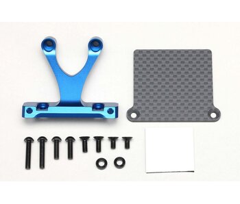 Yokomo Rear ESC Mount for YD-2 - Blue