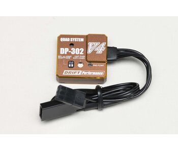 Yokomo Drift Performance DP-302V4P Steering Gyro 3CH - Bronze