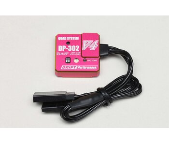 Yokomo Drift Performance DP-302V4P Steering Gyro 3CH - Pink