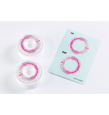 ReveD Wheel Sticker for RW-GA18 / Color: White/Pink