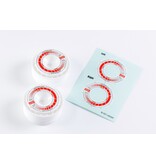 ReveD Wheel Sticker for RW-GA18 / Color: White/Red