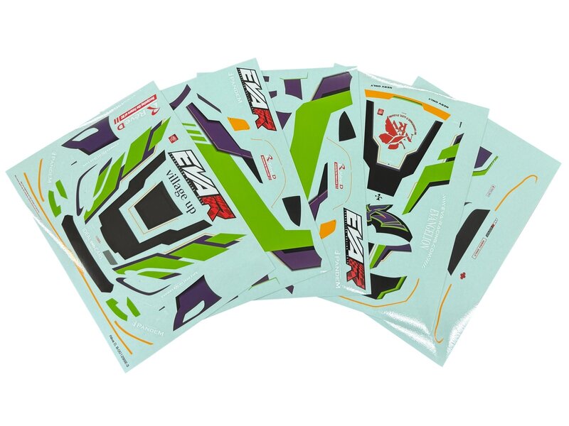 ReveD Evangelion Racing Sticker Set for Toyota GR86