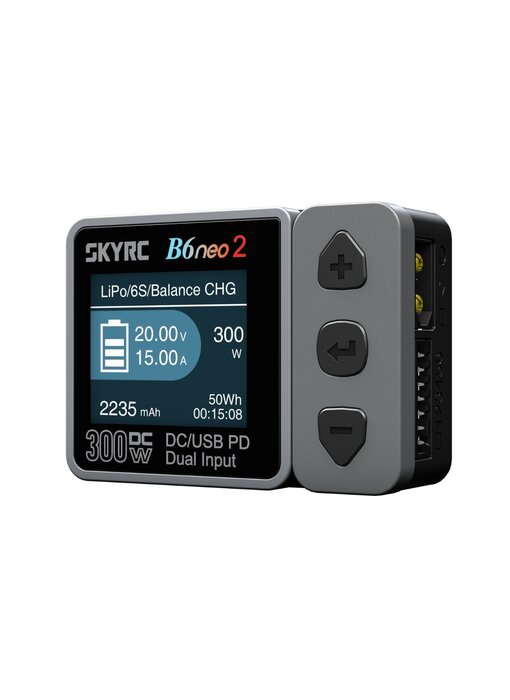 SkyRC B6neo 2 LiPo Charger Grey 1-6s 15A 80W PD/DC