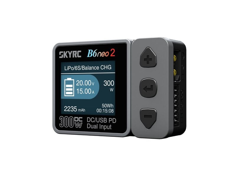 SkyRC B6neo 2 LiPo Charger Grey 1-6s 15A 80W PD/DC