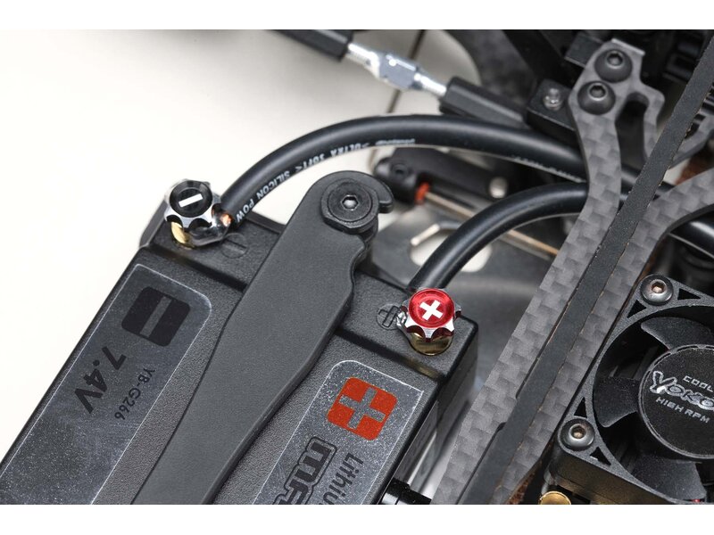Yokomo RP-124-5 - Racing Performer Quick-Lock Connector Europian Plug Set φ5mm (2pcs)