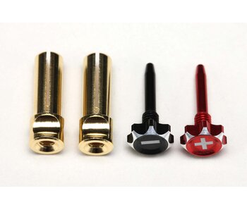 Yokomo Racing Performer Quick-Lock Connector Europian Plug Set φ5mm (2pcs)