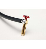 Yokomo RP-124-4 - Racing Performer Quick-Lock Connector Europian Plug Set φ4mm (2pcs)