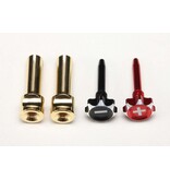 Yokomo RP-124-4 - Racing Performer Quick-Lock Connector Europian Plug Set φ4mm (2pcs)