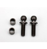 Yokomo BD-414B - King Pin Ball Length 14mm / Thread 9.0mm with Hex Hole with Collar Set (2 set)