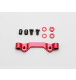 Yokomo DRR-31RFI - Aluminium Rear Suspension Mount Front Side 42mm Toe-In 0° / 1° - Red - DISCONTINUED