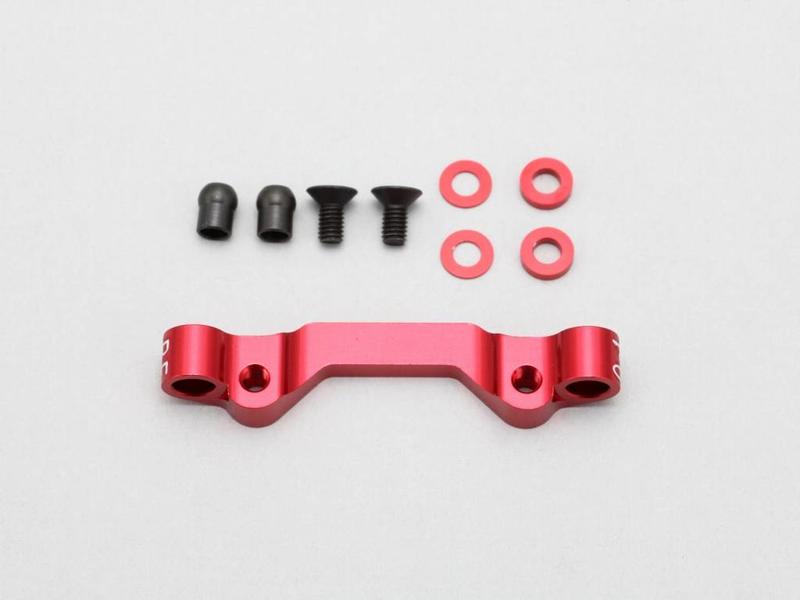 Yokomo DRR-31RFI - Aluminium Rear Suspension Mount Front Side 42mm Toe-In 0° / 1° - Red - DISCONTINUED