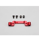 Yokomo DRR-31FR2 - Aluminium Wide Front Suspension Mount Rear Side 47.5mm - Red - DISCONTINUED