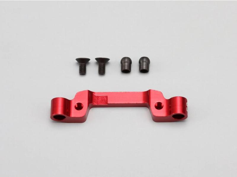 Yokomo DRR-31FR2 - Aluminium Wide Front Suspension Mount Rear Side 47.5mm - Red - DISCONTINUED