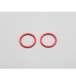 Yokomo SR-501R - Aluminium Joint Ring for Differential / Solid Axle - Red (2pcs)