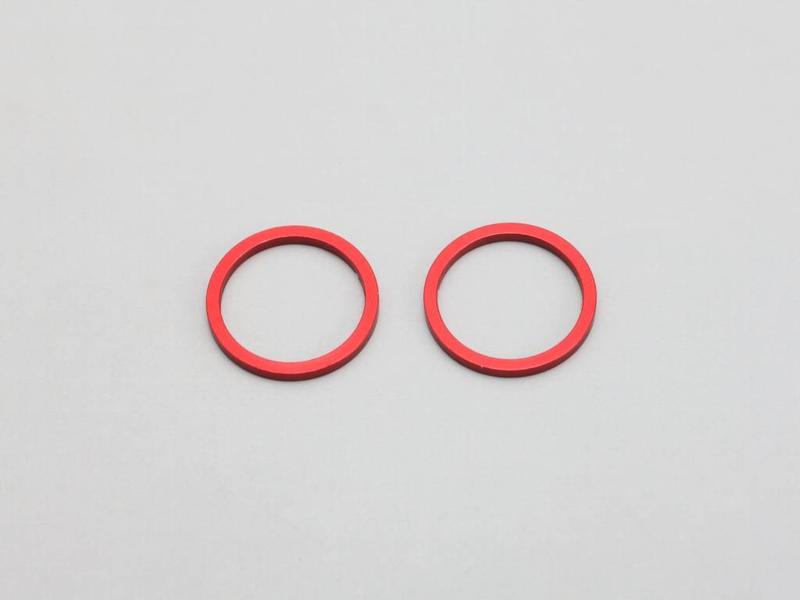 Yokomo SR-501R - Aluminium Joint Ring for Differential / Solid Axle - Red (2pcs)