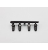 Yokomo ZC-207SA - Rod End Cap Set for Stabilizer Short Type