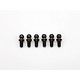 Rod End Ball S Size with Short Neck / Length 11.3mm / Thread 6.0mm with Hex Hole (6pcs)