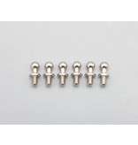 Yokomo ZC-206SHA - Rod End Ball S Size / Length 11.3mm / Thread 4.5mm with Hex Hole (6pcs)