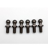 Yokomo ZC-206MHA - Rod End Ball M Size / Length 12.8mm / Thread 6.0mm with Hex Hole (6pcs)