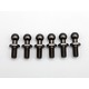 Rod End Ball M Size / Length 12.8mm / Thread 6.0mm with Hex Hole (6pcs)
