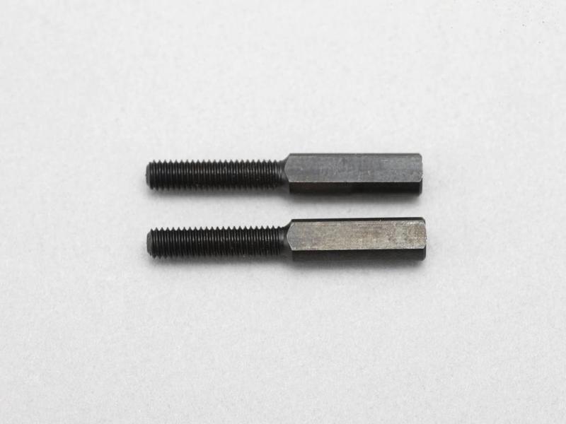 Yokomo D-142A - Rod End Adaptor 12mm for Aluminum Upper A-Arm (2pcs)