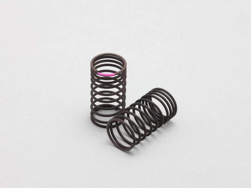 Yokomo D-171PA - Drift Spring 32mm Progressive Pitch Φ1.2mm × 10.5T Pink Mark (2pcs)