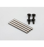 Yokomo SD-009UA - Inner Upper Suspension Arm Pin for Front φ2.5mm x 40mm (4pcs)