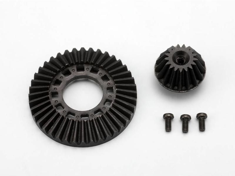 Yokomo SD-643A - Ring Gear / Drive Gear Set for One-Way / Solid Axle