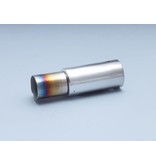 Yokomo SD-ACMC2A - Steel Muffler Tip Burned Look (1pc)