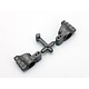 Graphite Rear Hub Carrier Toe-In 1.0° (1set)