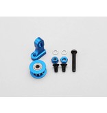 Yokomo IB-RBTS - Aluminium Tensioner Set for Rear Belt - Blue - DISCONTINUED