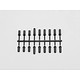 Rod End Cap Set - Black - DISCONTINUED