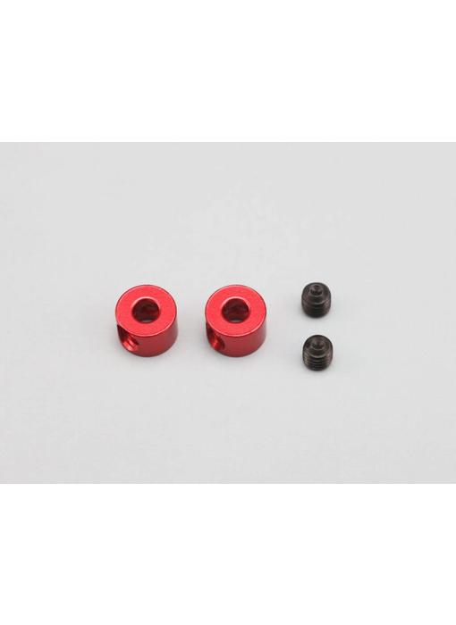 Yokomo Anti-Roll Bar Stopper - Red (2pcs) - DISCONTINUED