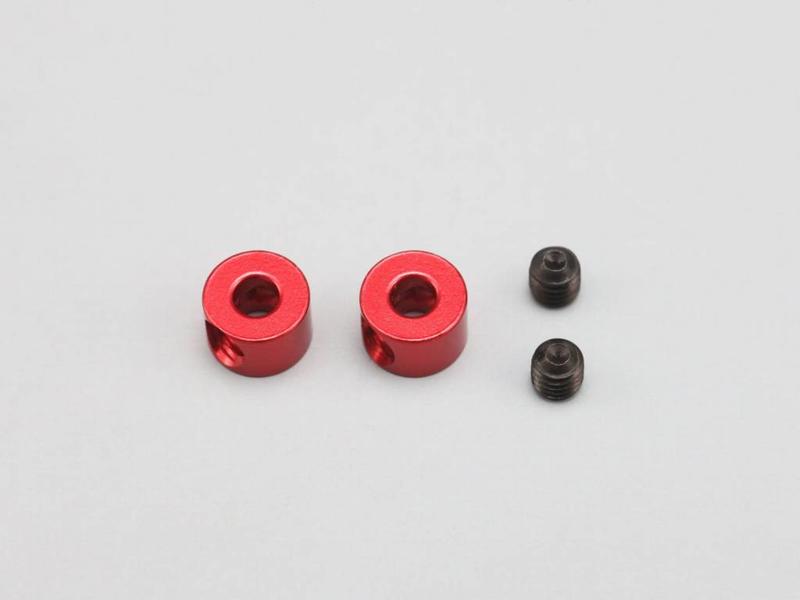 Yokomo ZSR-412S - Anti-Roll Bar Stopper - Red (2pcs) - DISCONTINUED