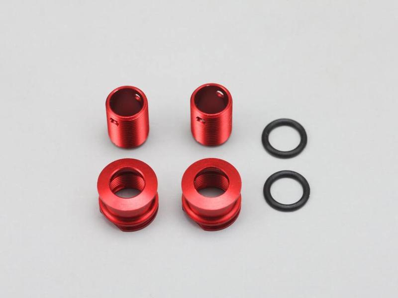 Yokomo ZSR-ABM5 - Adjustable Body Mount for φ5 Post - Red (2set)