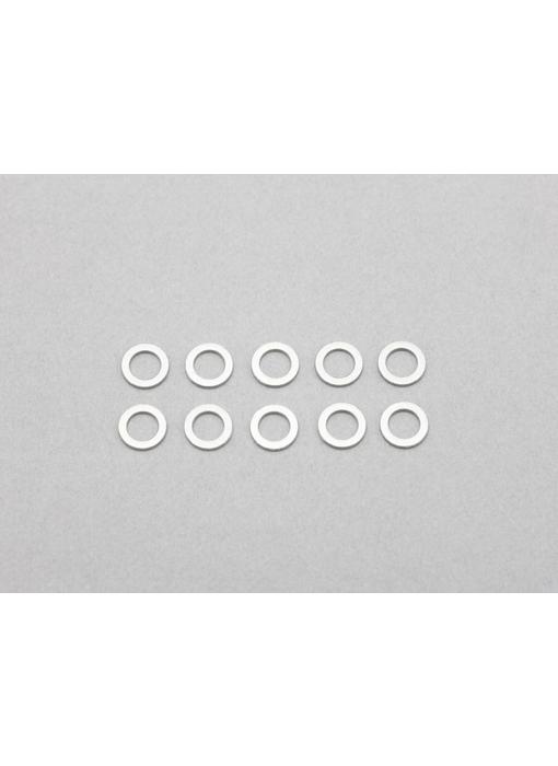 Yokomo Stainless Spacer / Shim φ3.1mm x φ5.0mm x 0.30mm (10pcs)