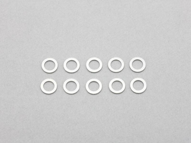 Yokomo ZC-S330A - Stainless Spacer / Shim φ3.1mm x φ5.0mm x 0.30mm (10pcs)