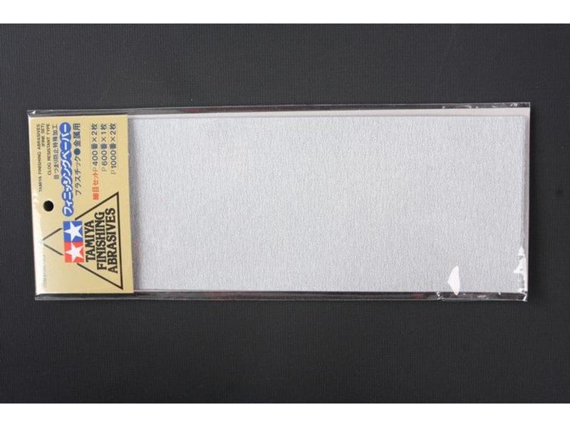 Tamiya 87010 - Finishing Abrasives / Sandpaper Fine Set