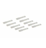 Tamiya 74101 - Replacement Blade Chisel for Modeler's Knife Pro (10pcs)