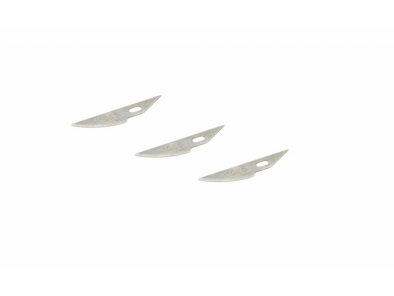 Tamiya 74100 - Replacement Blade Curved for Modeler's Knife Pro (3pcs)