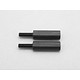 Rod End Adaptor 18mm for Aluminum Lower A-Arm with Narrow Scrub Steering Knuckle (2pcs)