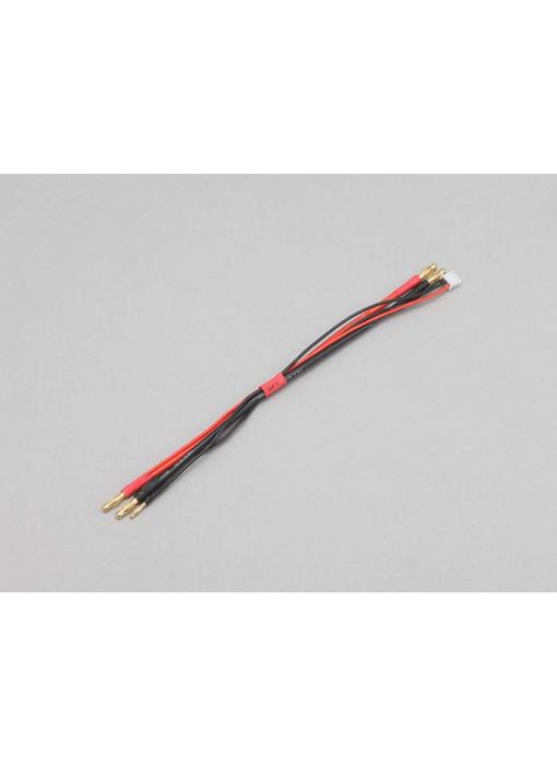 Yokomo Racing Performer Charger Cable with 2 x Φ4mm European Plug