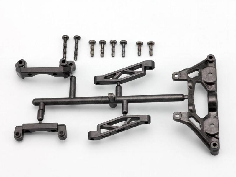 Yokomo SD-002BA - Chassis Brace Set for Front and Rear