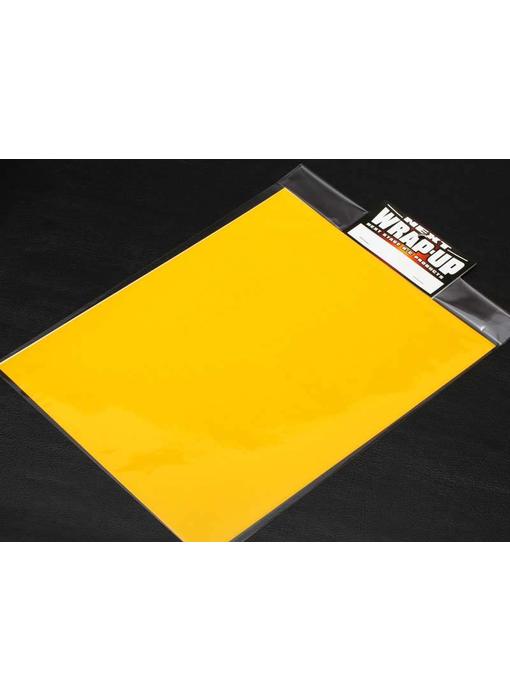 WRAP-UP Next Window Tint Film 250mm x 200mm - Yellow