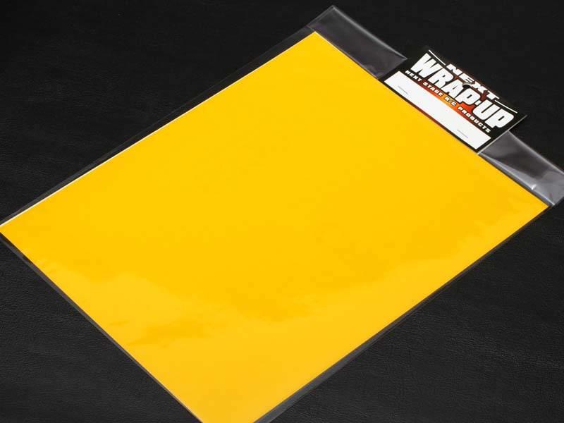 WRAP-UP Next 0003-03 - Window Tint Film 250mm x 200mm - Yellow