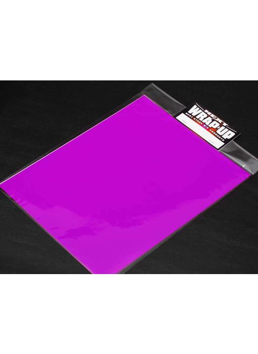 WRAP-UP Next Window Tint Film 250mm x 200mm - Pink Purple