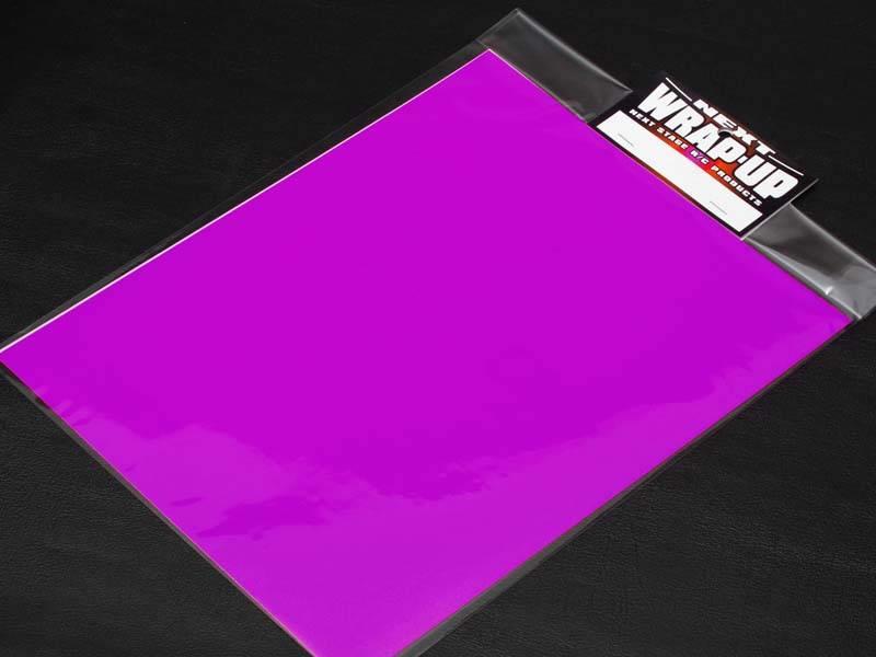 WRAP-UP Next 0003-06 - Window Tint Film 250mm x 200mm - Pink Purple