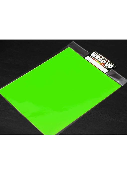 WRAP-UP Next Window Tint Film 250mm x 200mm - Lime Greem